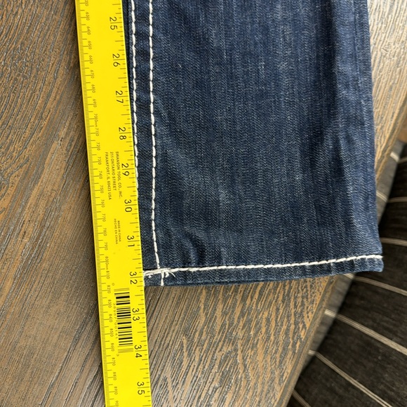 ROCK REVIVAL (BUCKLE)™️ Women's Size 28x32 'AMY RHINESTONE ' Bootcut Jeans - Picture 15 of 16